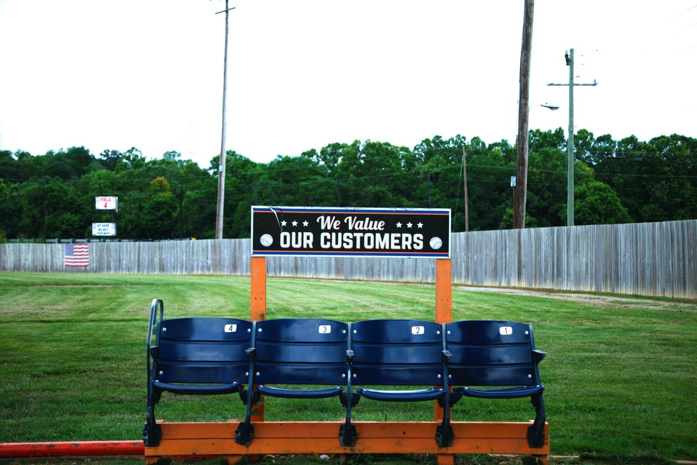 Bleachers at River City Sports Complex