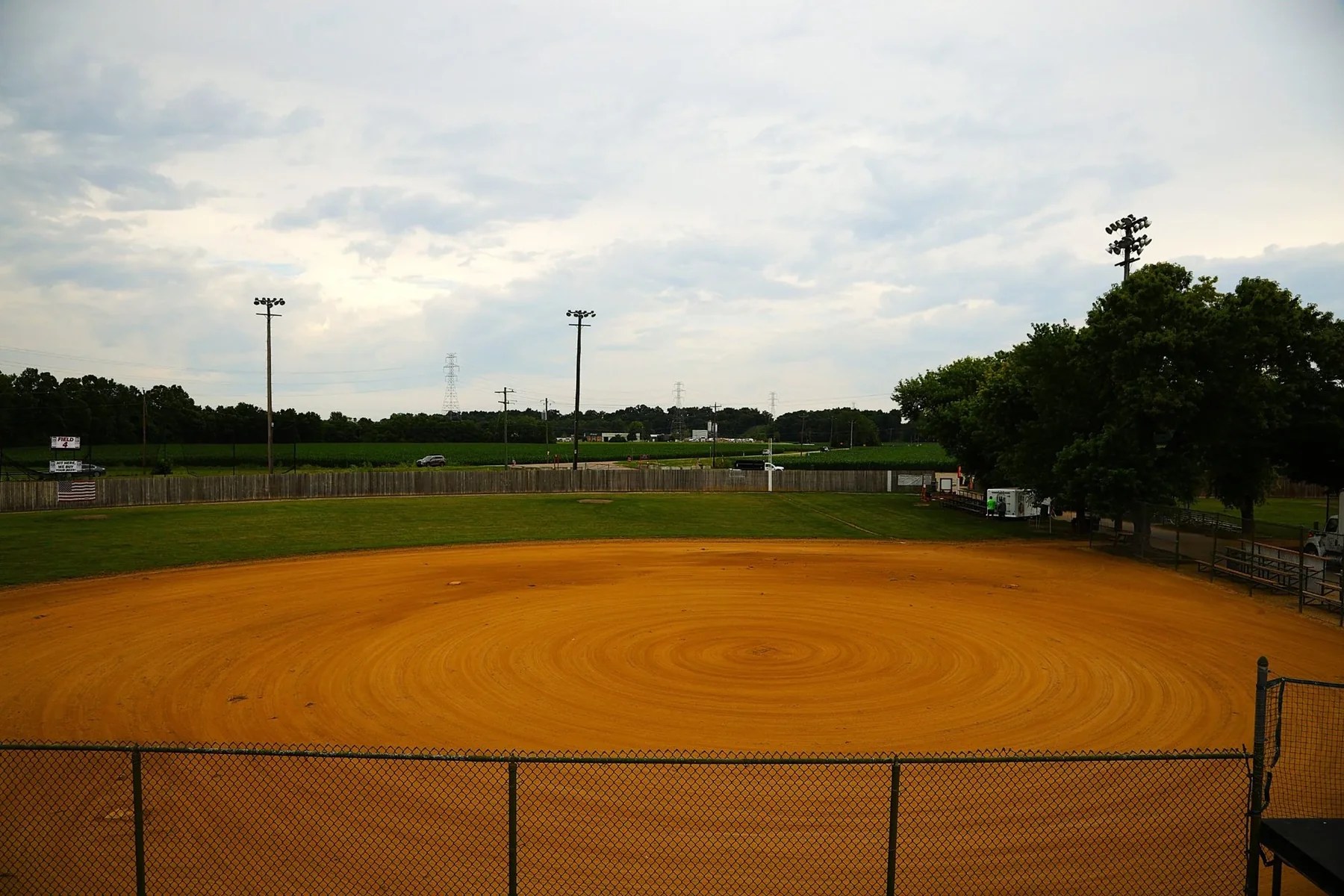Softball field at River City Sports Complex in Harrison, Ohio