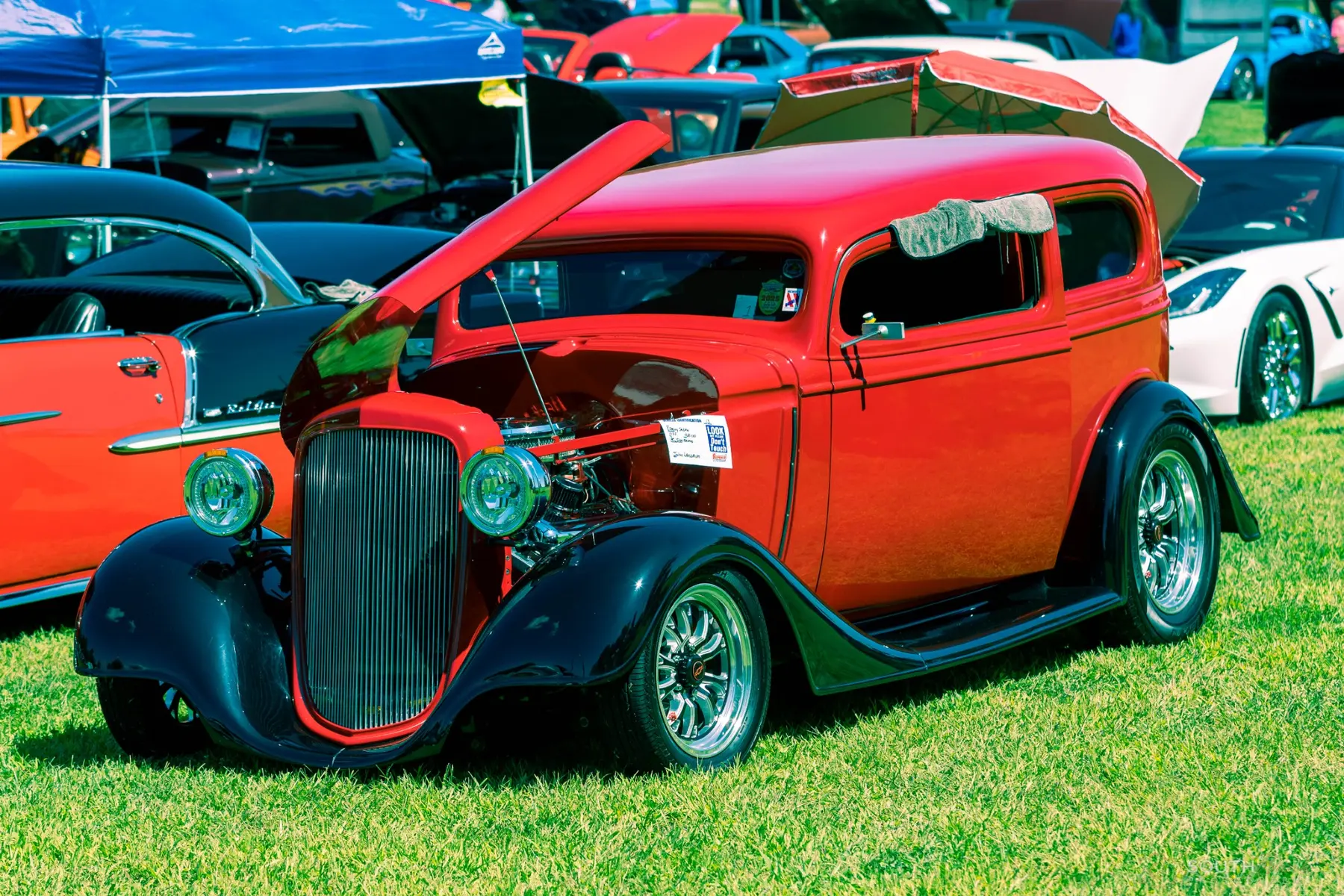 Park and Rides for Heroes car show photograph 6